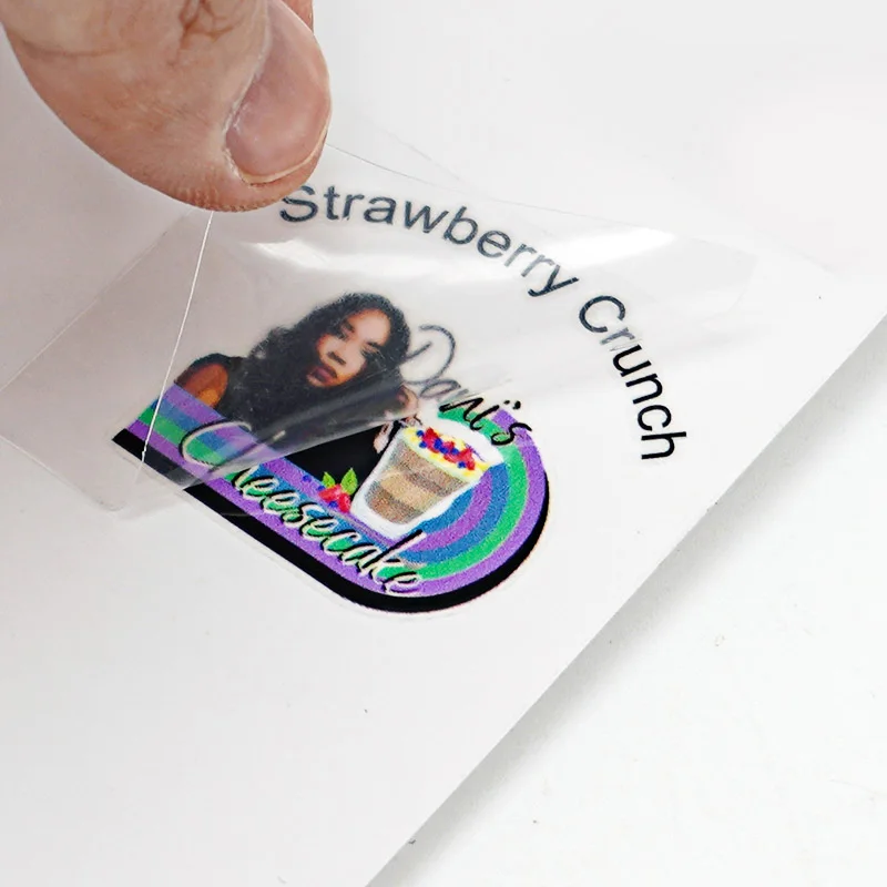 Custom Printed Gold Logo Pressed 3d Label Metal Transparent Transfer Uv Sticker