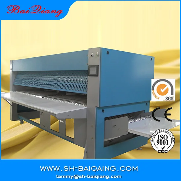 Customized Electric Industrial Washing Machine with Dry and Ironing Sheet Folder for Sale