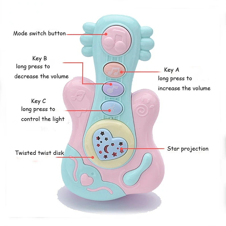 Shan tou factory direct to sell Baby music rattle drums early educational toys musical instruments