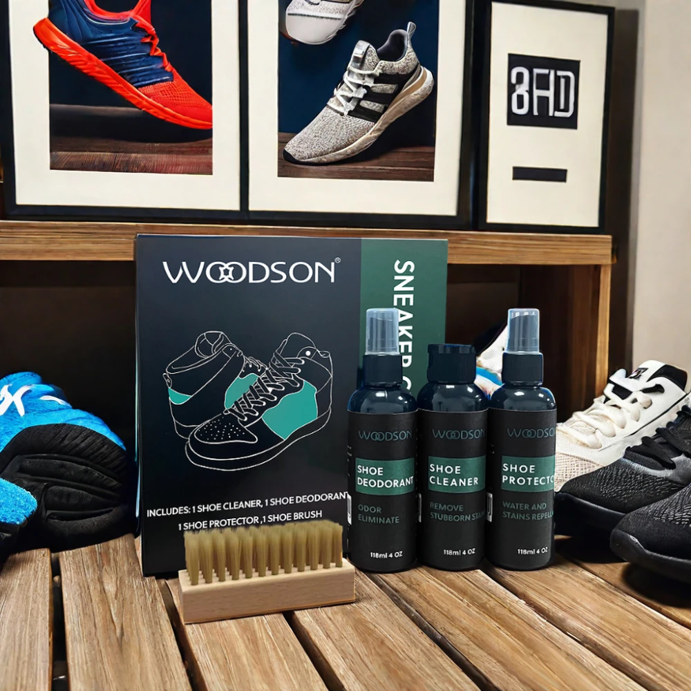 Sneaker cleaner kit protection cleaning spray remove shoe stains custom shoe cleaner kit for sneaker