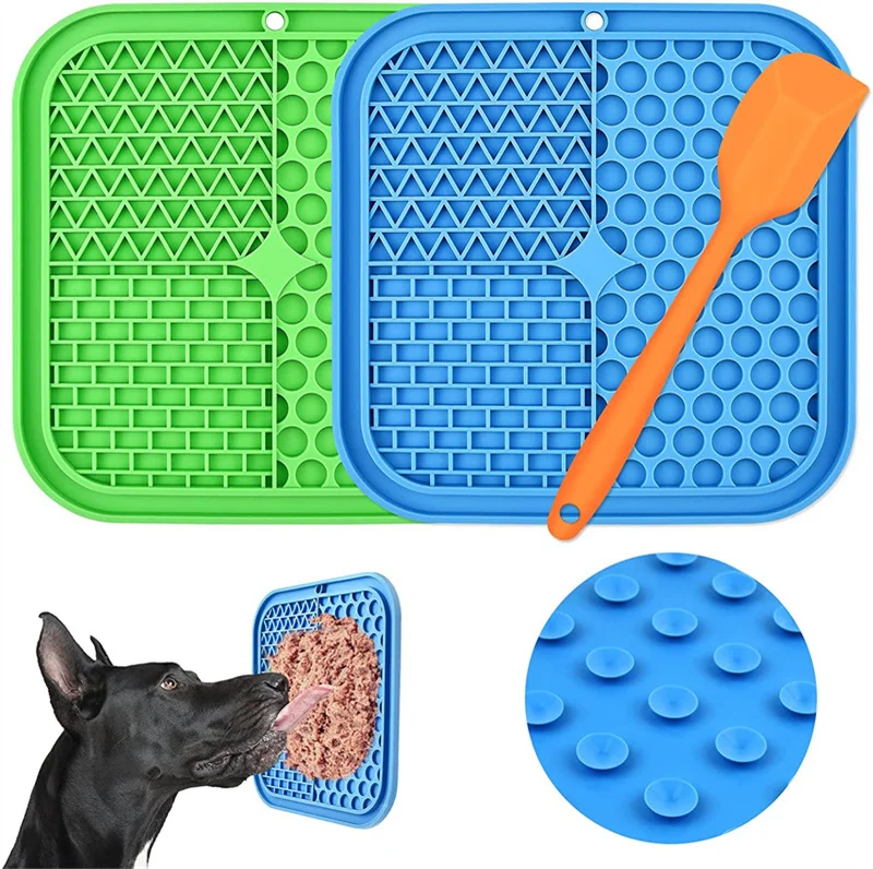 Wholesale Snuffle Mat for Dogs Bathing Grooming Dog Licking Pad Mat With Suction Cups Pet Licking Mat