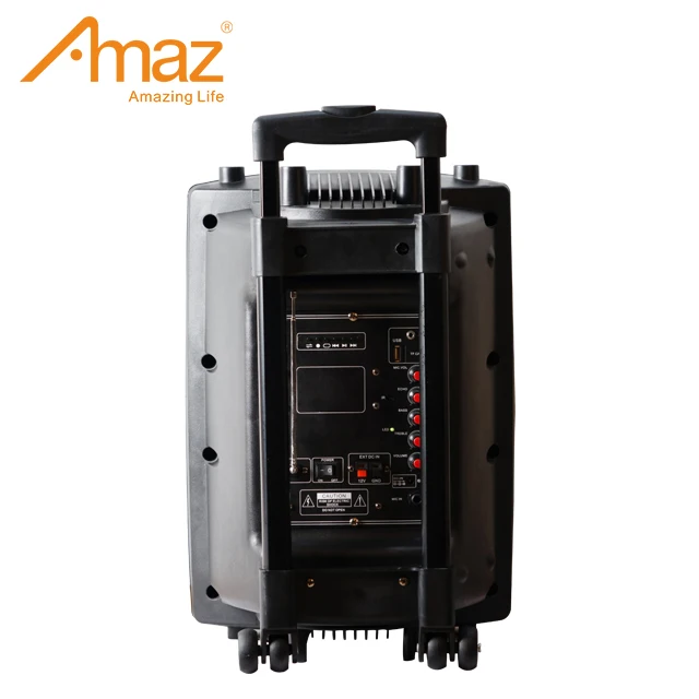 AMAZ AL1001 домашний кинотеатр спикер BT переносная активная акустическая система коробка с диско свет