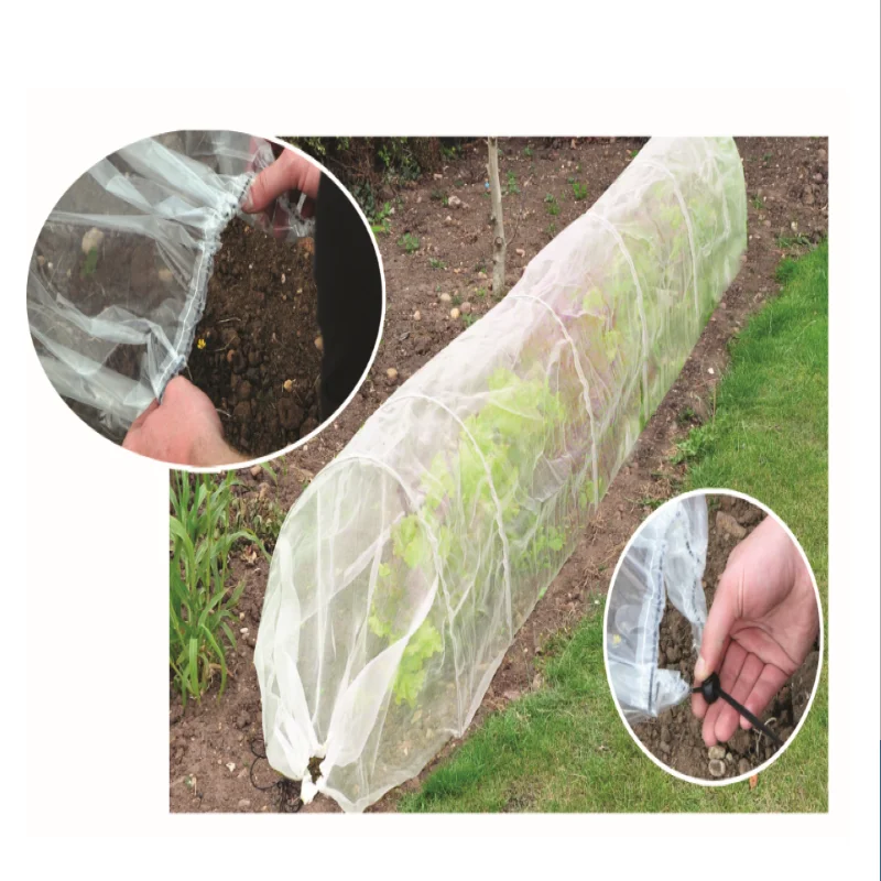 2021 popular non-woven fabric grow tunnel with Hoop Plant Grow Tunnel for Seedling Growth