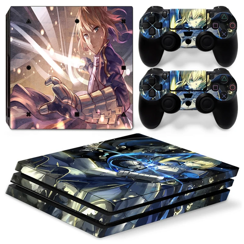 Wholesale Price Customized PVC Decal Cover Vinyl Skin Sticker For P S 4 Pro Console Controller OEM Decoration Skins