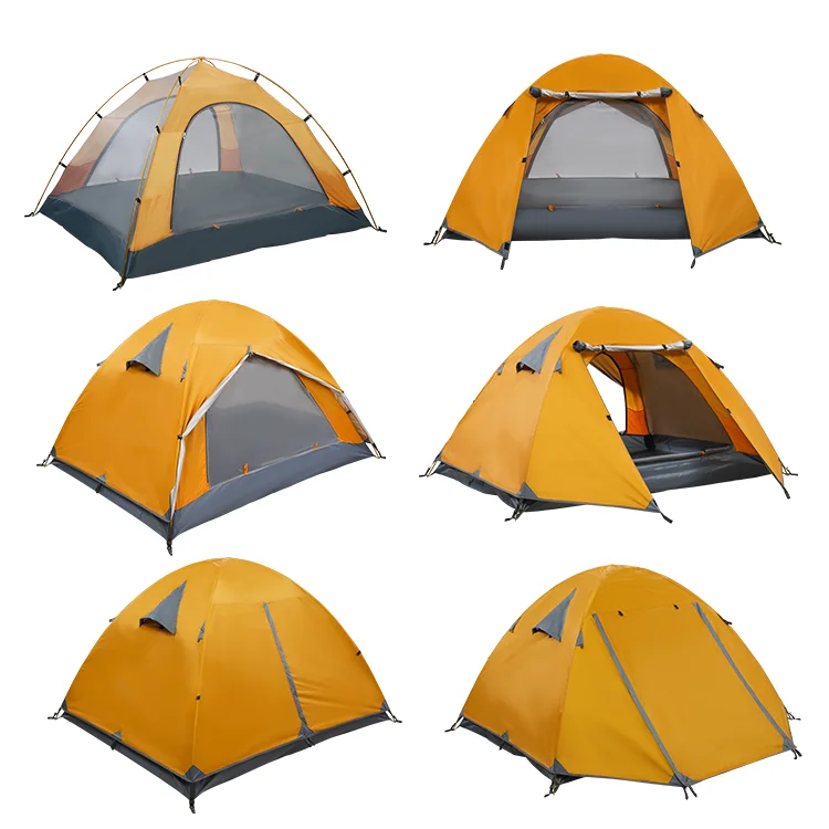 2024 ODM 2-4 Person Camping Sports Sun Shelters oxford fabric inflatable tent tente de camping