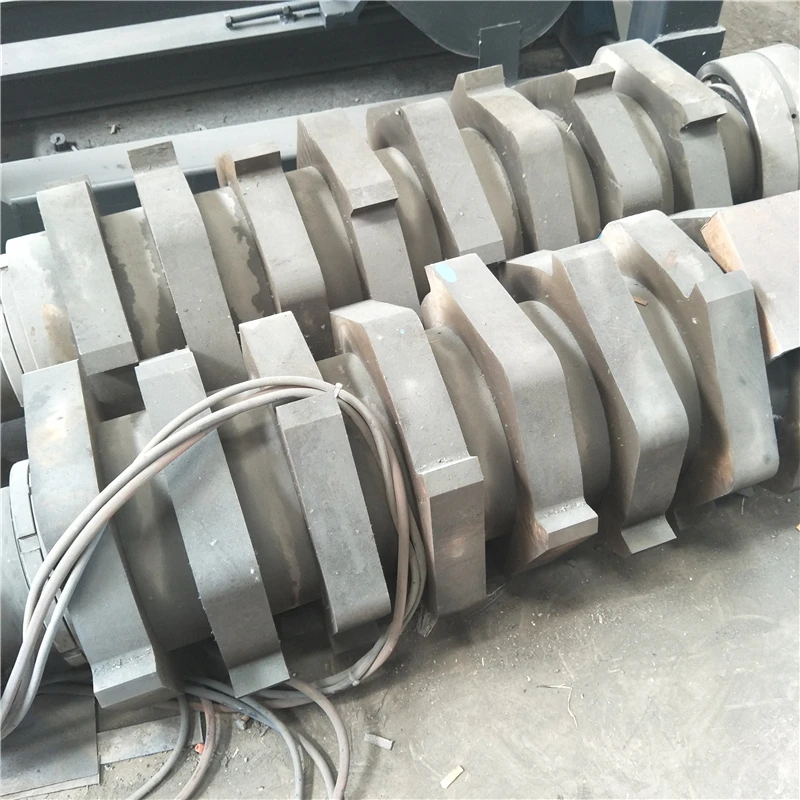 Scrap Steel Shredder Double Shaft Shredder Double shaft shredder machine for Tire rubber plastic wood metal steel scrap