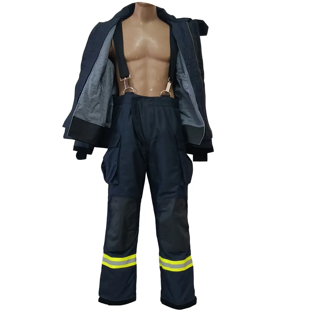 Nomex fire fighting clothing ppe firefighting suits en469 firefighter suits