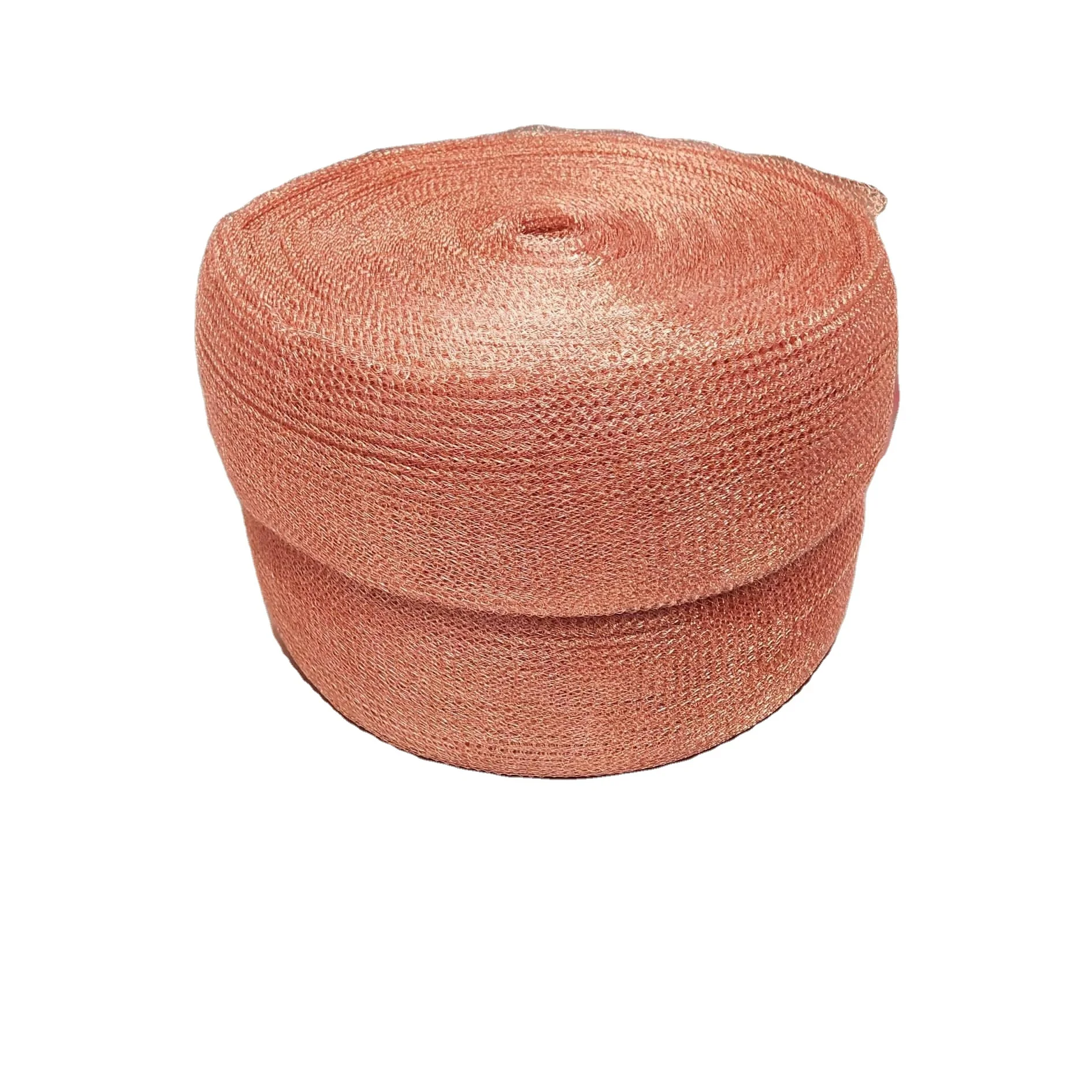 Copper Knitting Wire Mesh Gas Liquid Mesh Filter For Distiller Towers