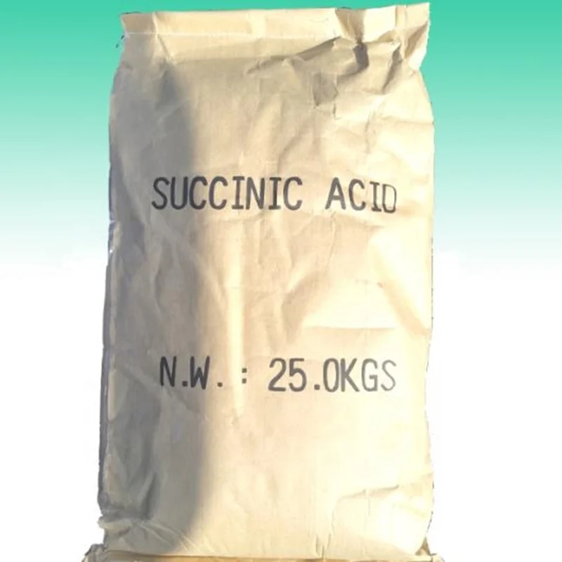 Top manufacturer of 99.5% High Quality Succinic Acid 110-15-6
