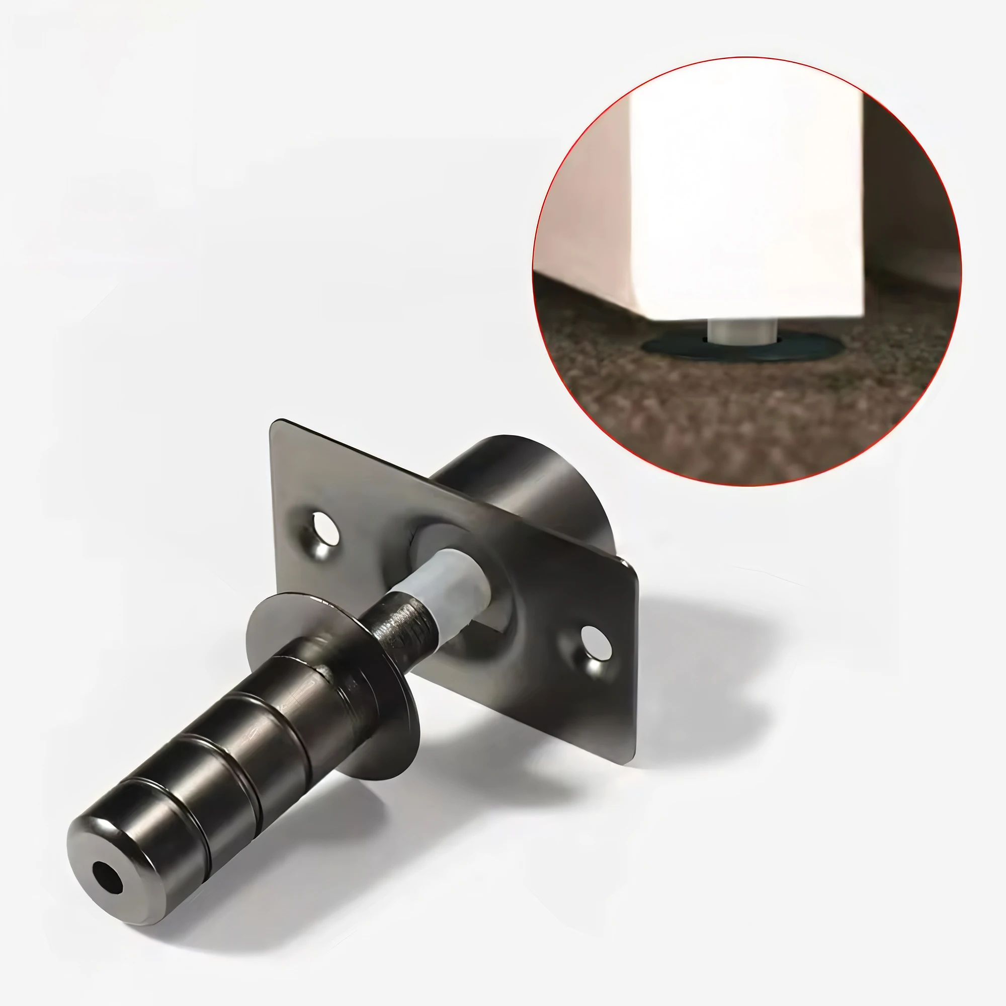 Heavy Duty Door Holder Magnetic Invisible Door Stopper Catch Hidden Stainless Steel Hardware Brass Door Stops