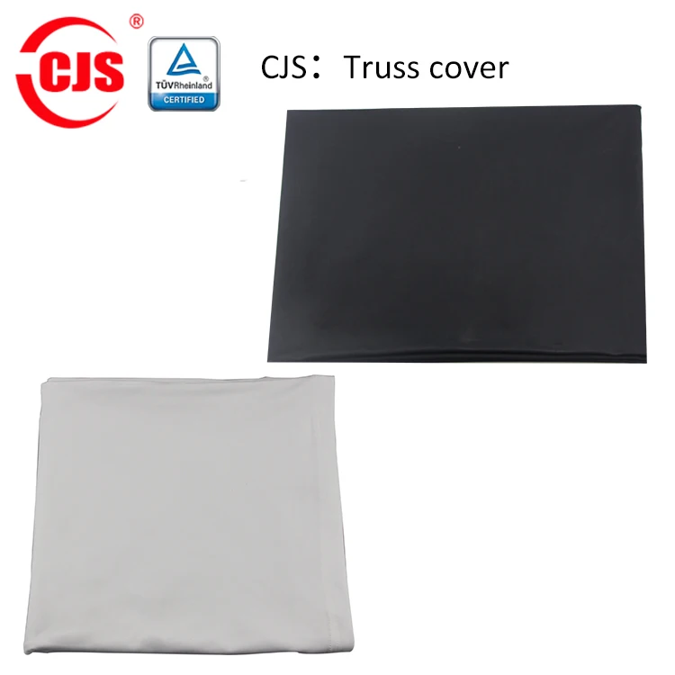 Premium Wrap F34 Truss ornament  White black Stretch Fabric stage truss cover Fireproof and waterproof