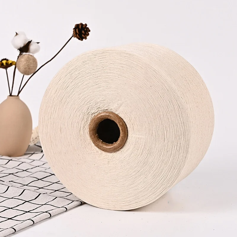 
High Quality 19S Cheap OE Recycled Polyester Cotton Blend Yarn for Garments 