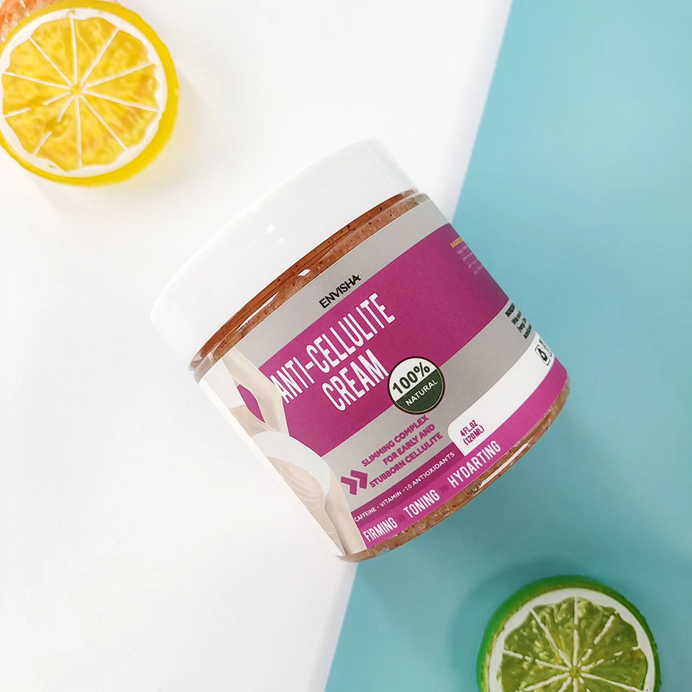 Private Label No Side Effects Belly Gel Anti Cellulite Face Waist Hot Cream Fat Burning Cellulite Slimming Cream