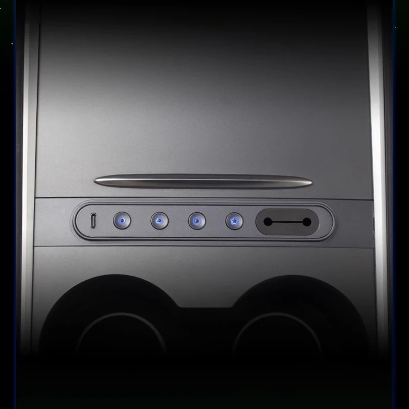 For Tesla model3 Y Console docking station central control HUB USB charging cable adapter Modified decorative accessories