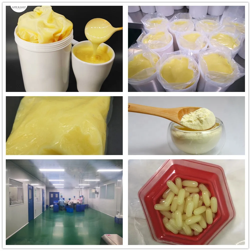 High Quality HALAL Fresh Gelee Royale Liquid natural organic fresh royal jelly 1.0% 1.8% 10-HDA