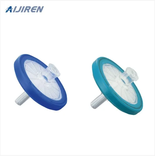 lab supplies 0.22um/0.45um 25mm double luer lock  HPLC syringe filter for sale