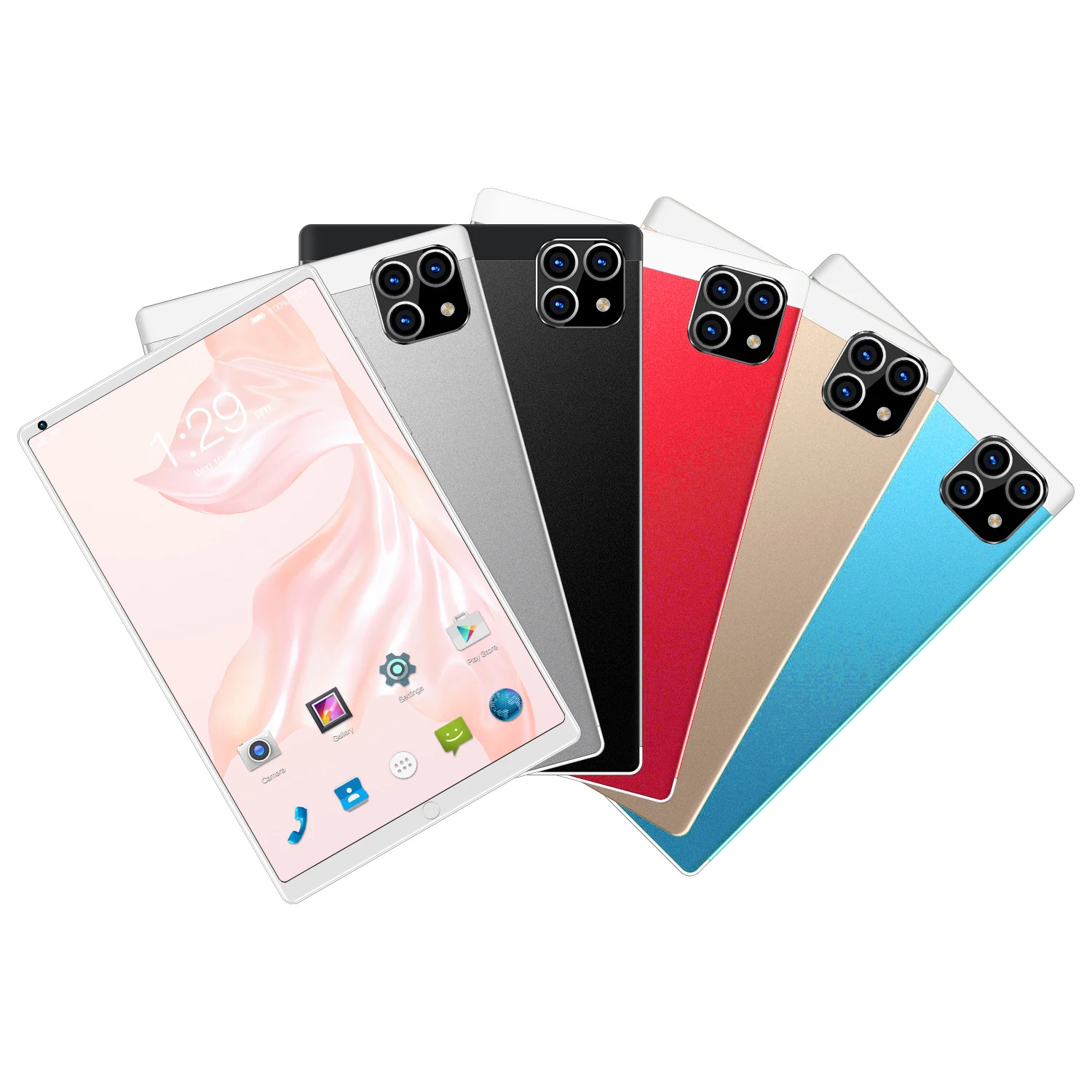 Cheapest sample 8 Inch Android Tablet Pc 3g 4g Lte Phone Call 8gb Ram 256gb Rom Hd 1280x800 Ips Touch Screen Tablets