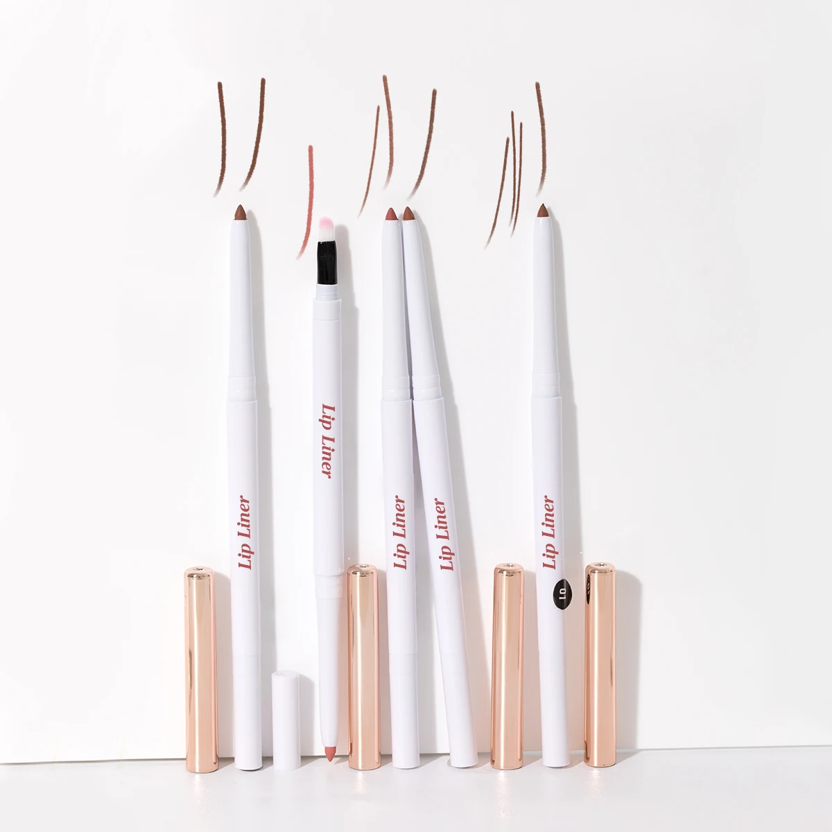 Wholesale Private Label Lip Liner Pencils No Transfer Matte Waterproof Plumping Long-lasting Stay Lipliner