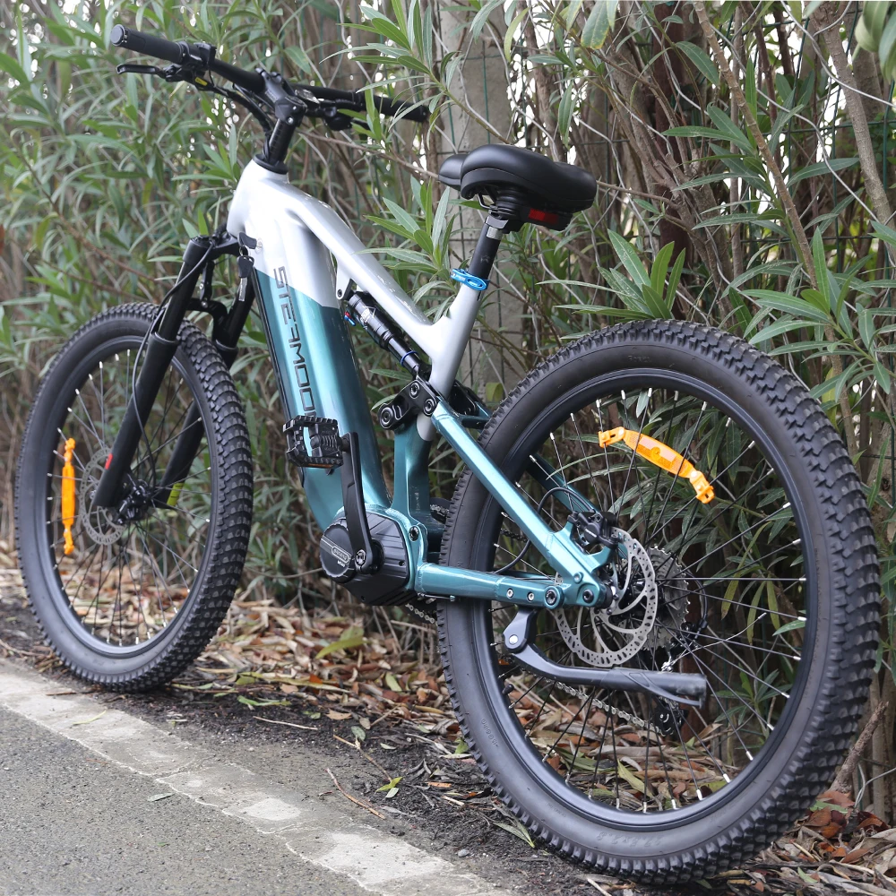 High Quality Electric Mountain Bike M560 500W Central Motor Removable 48v 17.5ah/21AH Full Suspension MTB Ebike 48V 120kg