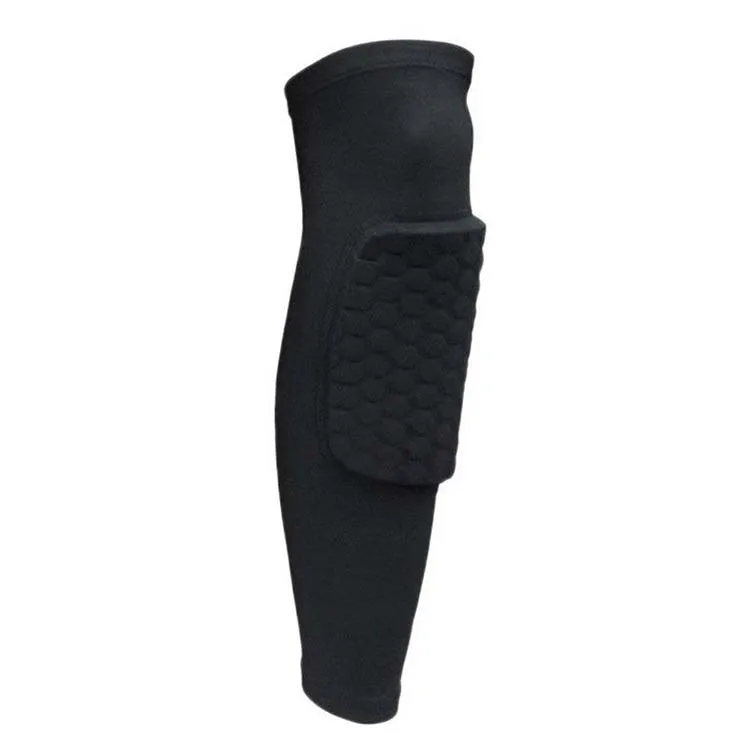 Long Sleeve Protective Strengthen Guard Basketball Sport Work Knee Pad