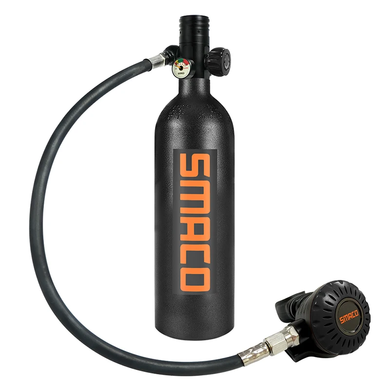 SMACO S400pro мини-резервуар для подводного плавания с мундштуком бутылка 1