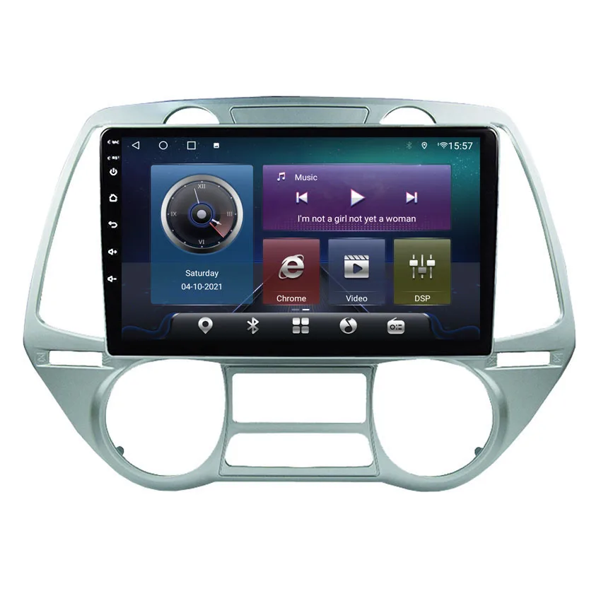 6+128G 8 Cores DSP 4G Android GPS Navigation Stereo Car Radio Multimedia Video Player Autoradio For Hyundai I20 2012 - 2014