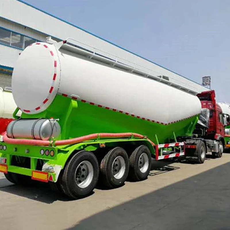 Low Price 3 Axles 60 cbm Cement Tanker Trailer Bulk Cement Tank Trailers Dry Bulk Cement Semi Trailer
