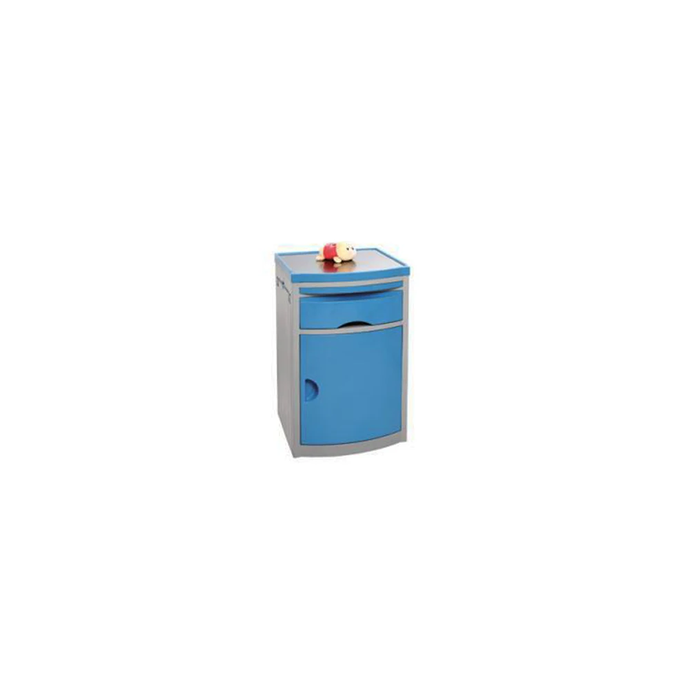 YH-C01 Manufacturer ABS Bedside Table Mobile Hospital Beside Cabinet Medical Bedside Table