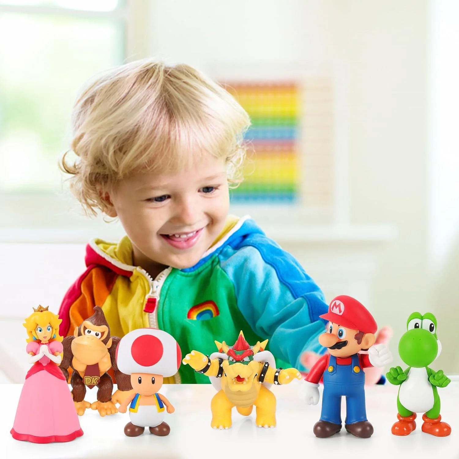 High Quality PVC Vinyl Action Figure Manufacturer Toys Anime Figures Mario Series  Action Figure