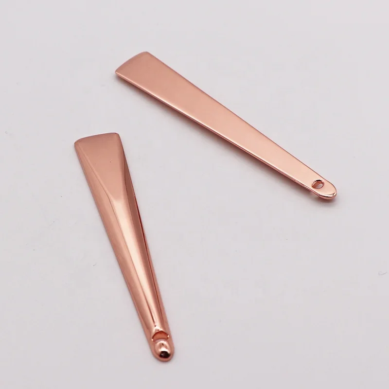 Розовый Золотой металлический роскошный крем для глаз Косметическая лопатка