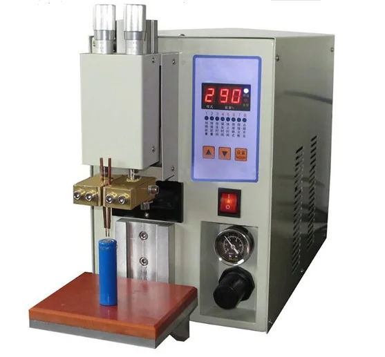 TMAX Manual Lithium Cylindrical Battery Cell Spot Welding Machine Nickel Plated Strip Sheets Welder