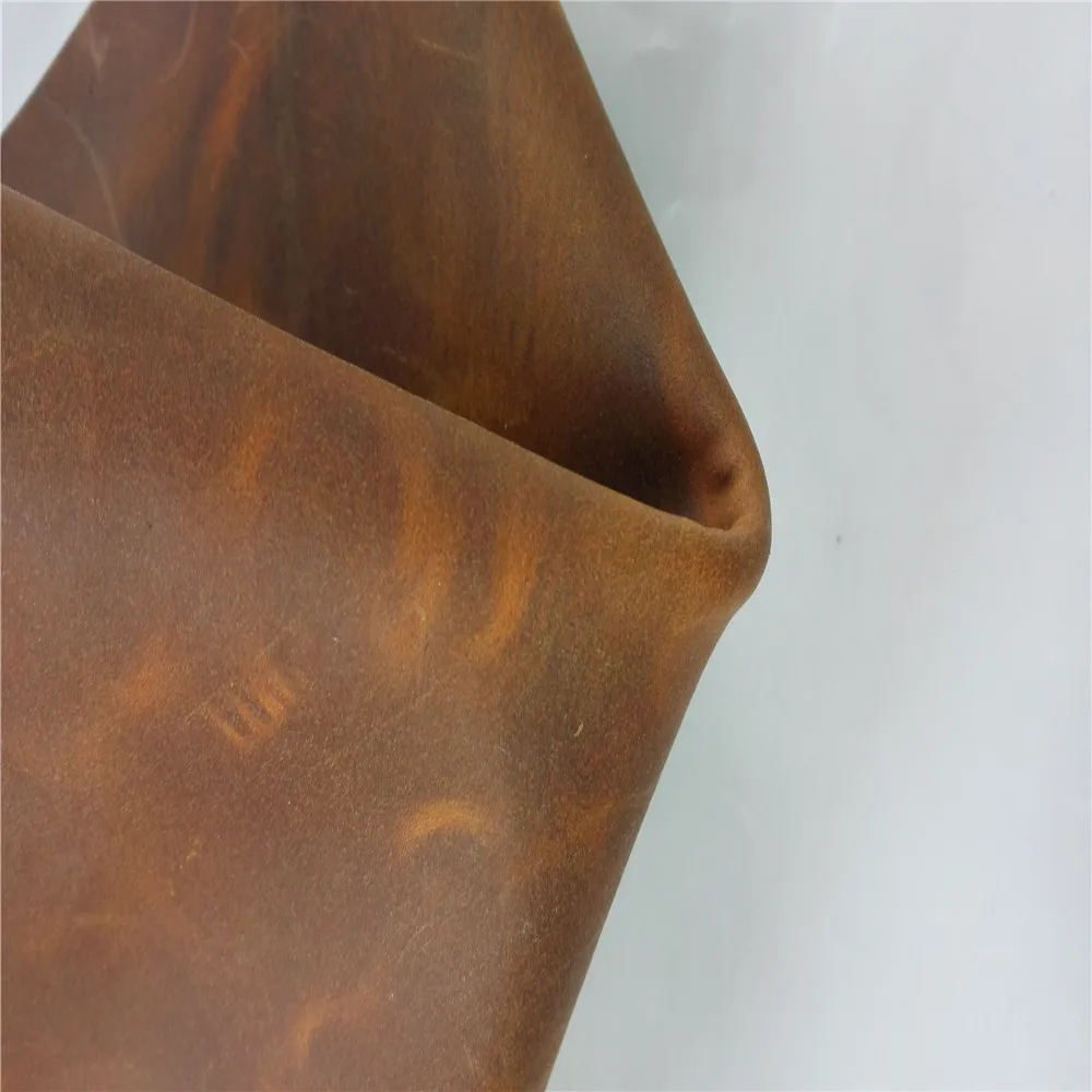 GOTAN 100% Cowhide Naturally Cowskin Crazy Horse Leather Genuine Leather for Bag Shoes