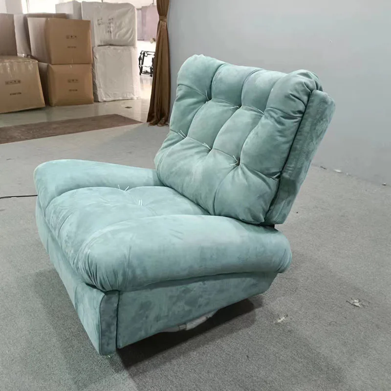 Single seat functional sofa Modern angle adjustable Dev sofa First class living room sofas lounge chair rotatable chair