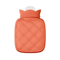 mini microwavable silicone hot water bag hot compress bag baby bottle warmer