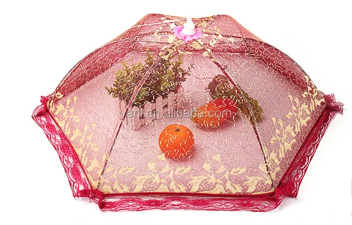 Kitchen screen mesh food cover anti fly mosquito outside picnic food protector