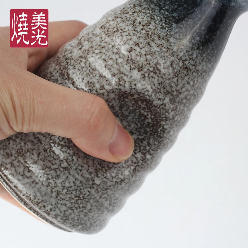 Hand-printed stoneware Japanese ceramic chinaware&sake set sake pot sake cup