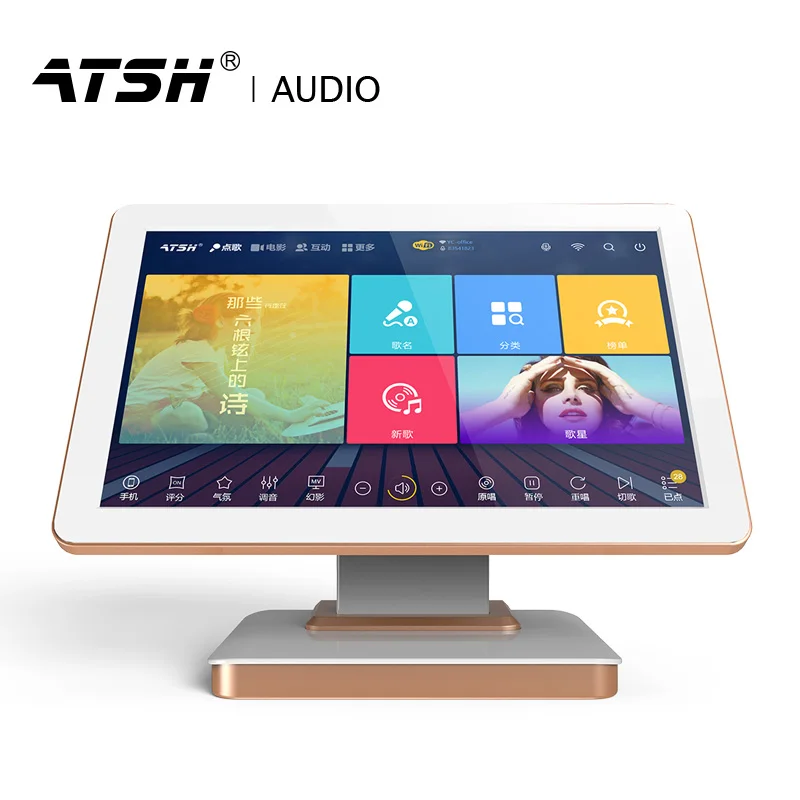 ATSH X6 7.1 Home Theater System Professional 7.1 Audio Surround Speaker With Karaoke Machine Karaoke speaker Voice on demand