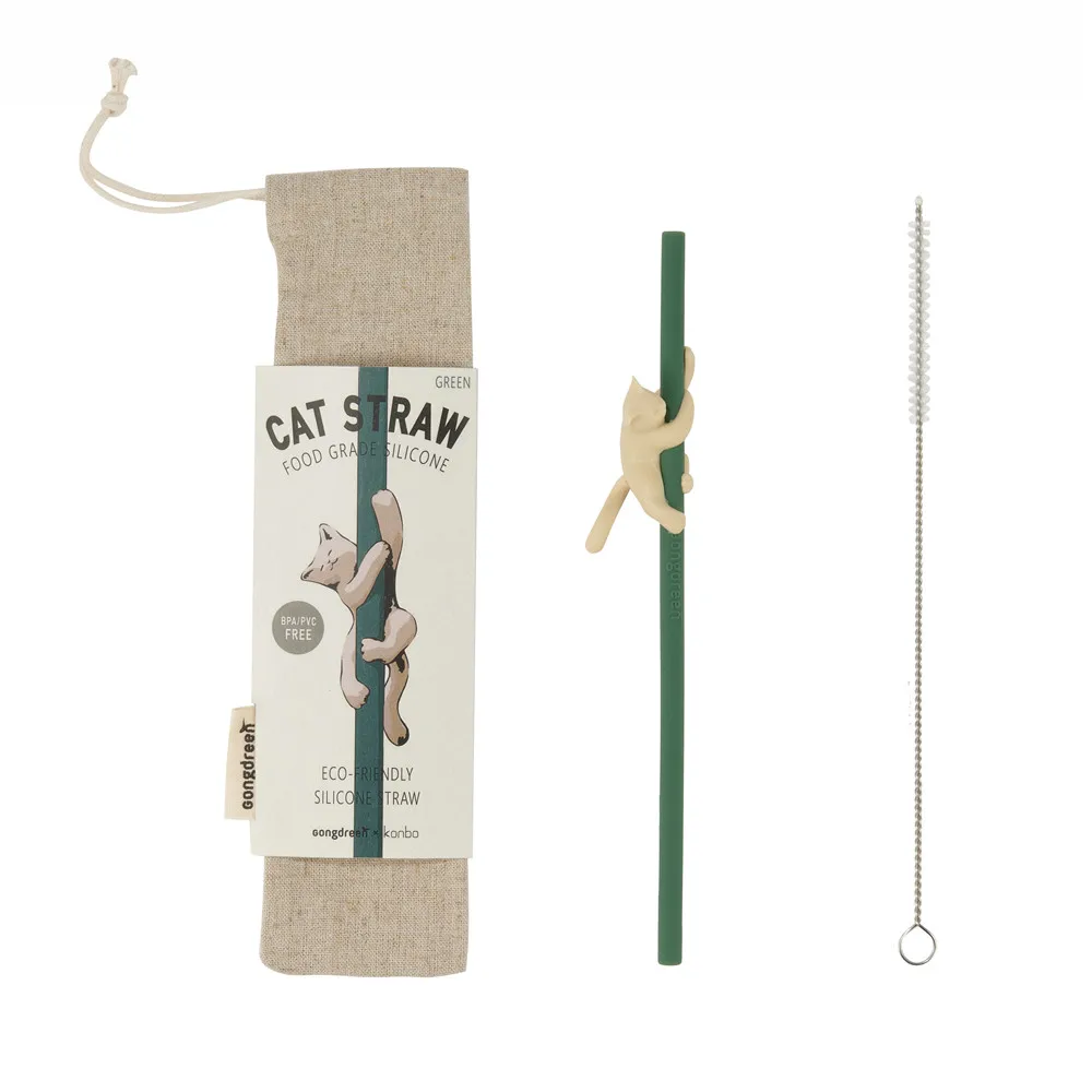 Экологичная герметичная многоразовая силиконовая чашка для питья без бисфенола А, форма для труб, Топпер для кошек