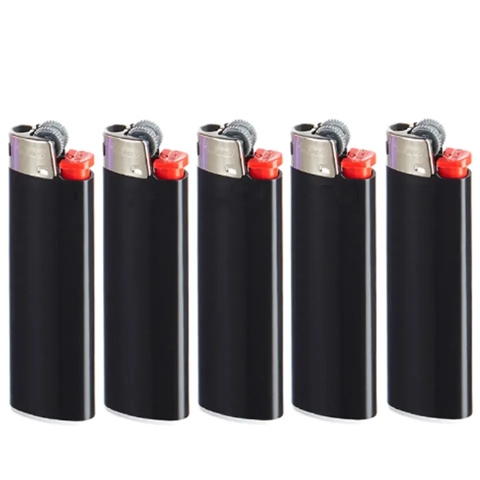 France Big Classic Plastic Smoking Lighter Grinding Wheel J6 J5 J3 Lighters Disposable Cigarette