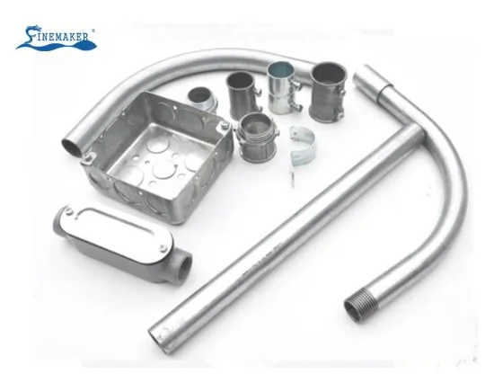 Aluminum - EMT Coupling Conduit Fittings Screw Straight Fittings EMT Connector