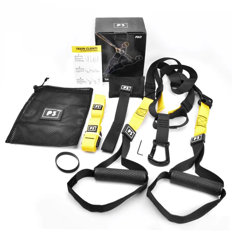Nylon Multifunction Durable Strength Fitness Suspension Adjustable Suspension Trainer