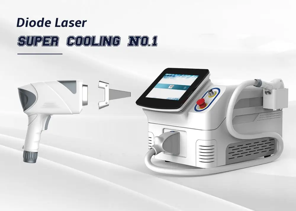 Excellent effect 800W 755nm 1064nm 808nm triple wavelengths diode laser hair removal big spot diode laser
