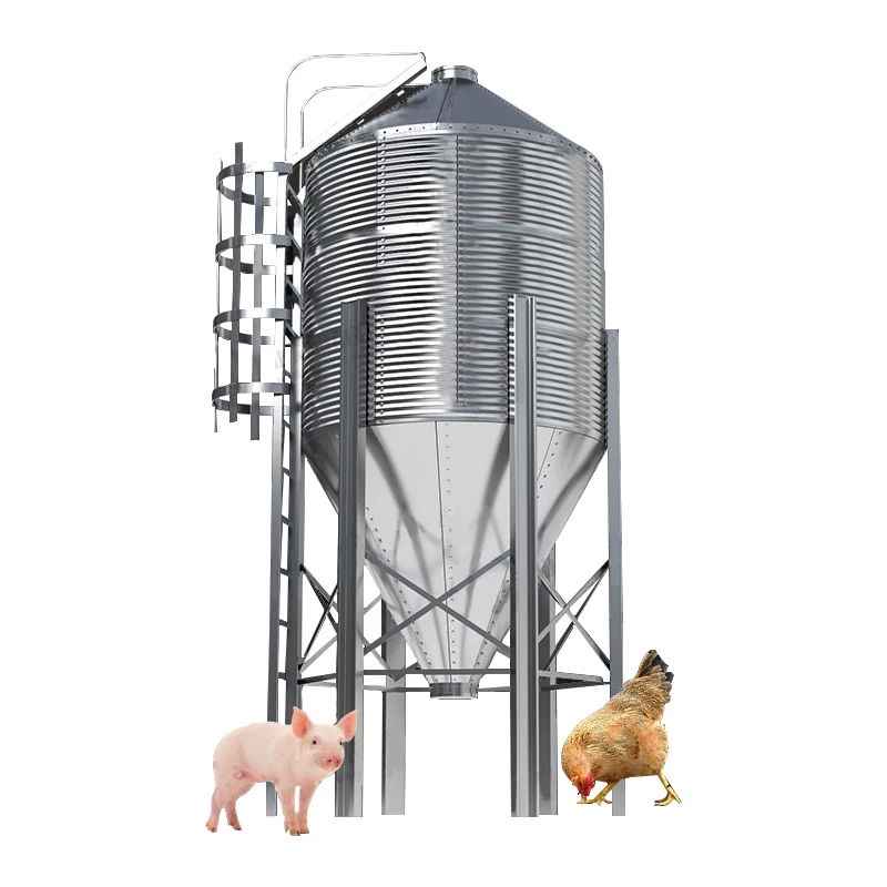 Storage feed tower/silo poultry/animal husbandry feeding equipment silos  High Performance Superior Quality Large Capacity Feed