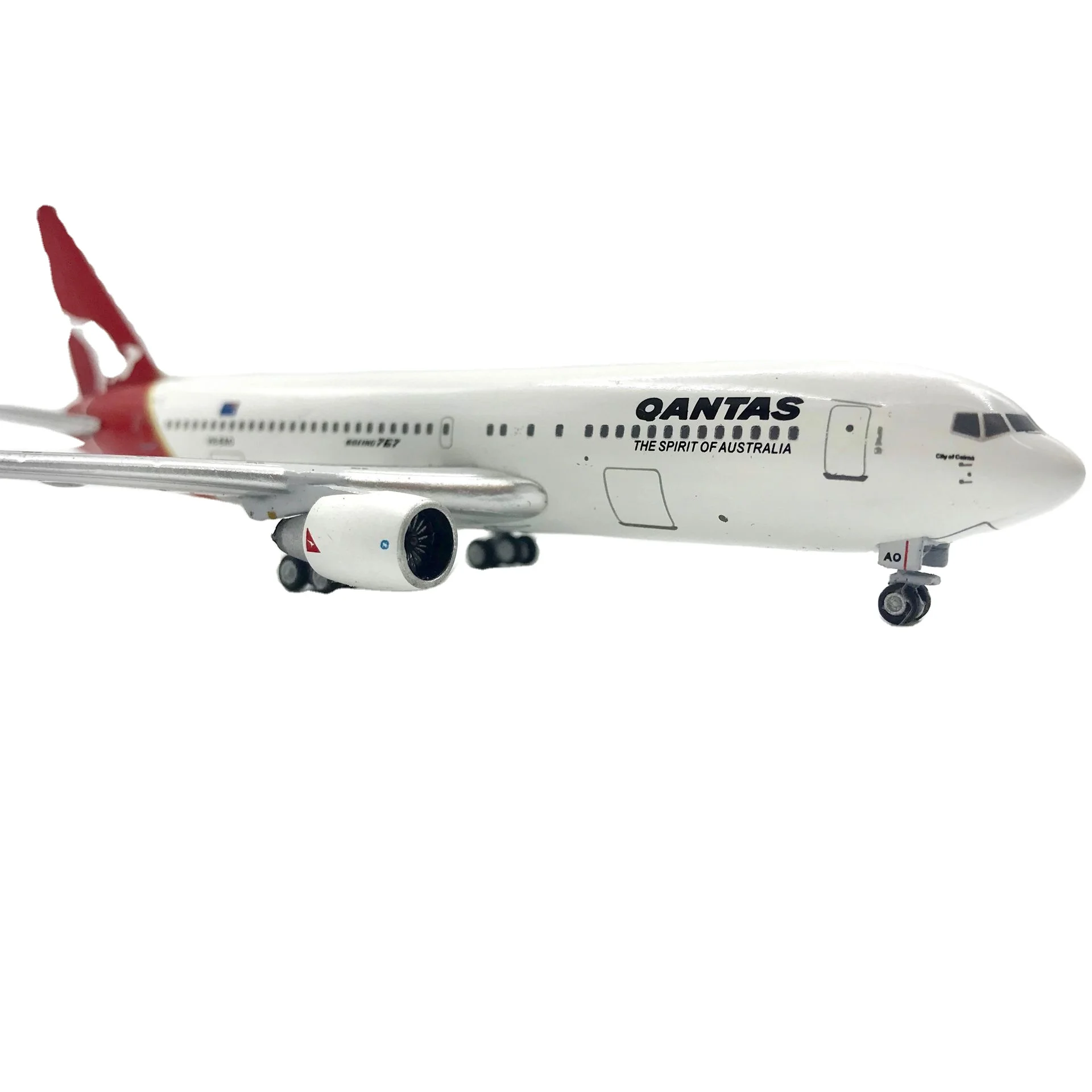 1:400 Scale Model Aircraft Boeing 767-200 Qantas 400 Scale Diecast Aircraft Models
