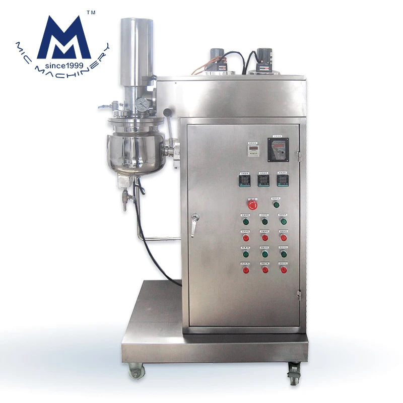Toothpaste resin grease emulsifier laboratory homogenizer dental lab vacuum mixer for honey