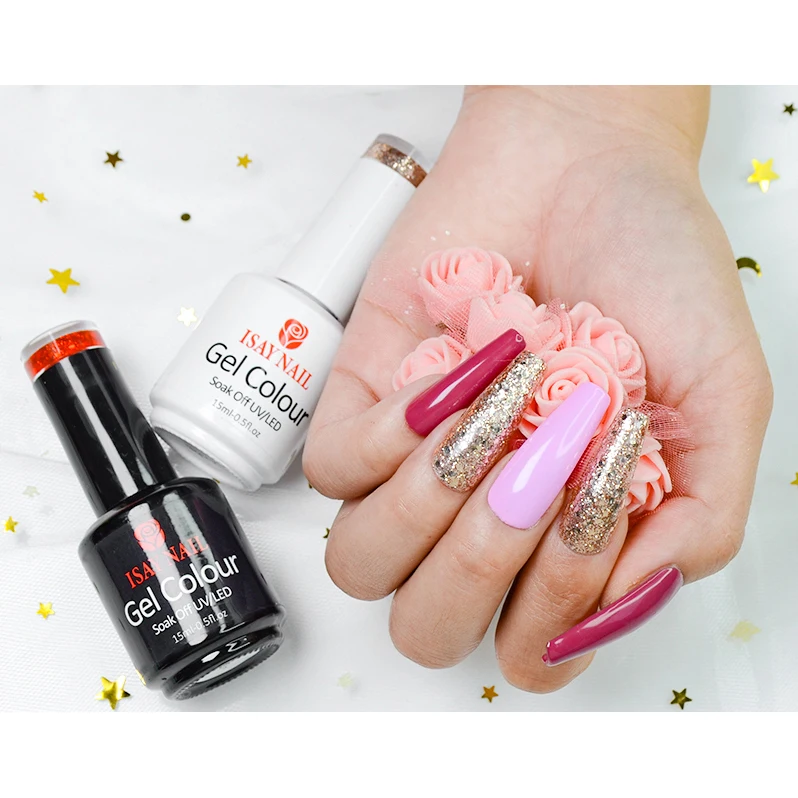 Nail Polish Vendor New Design High Shine Personalized 15ML UV Gel Polish For Nails