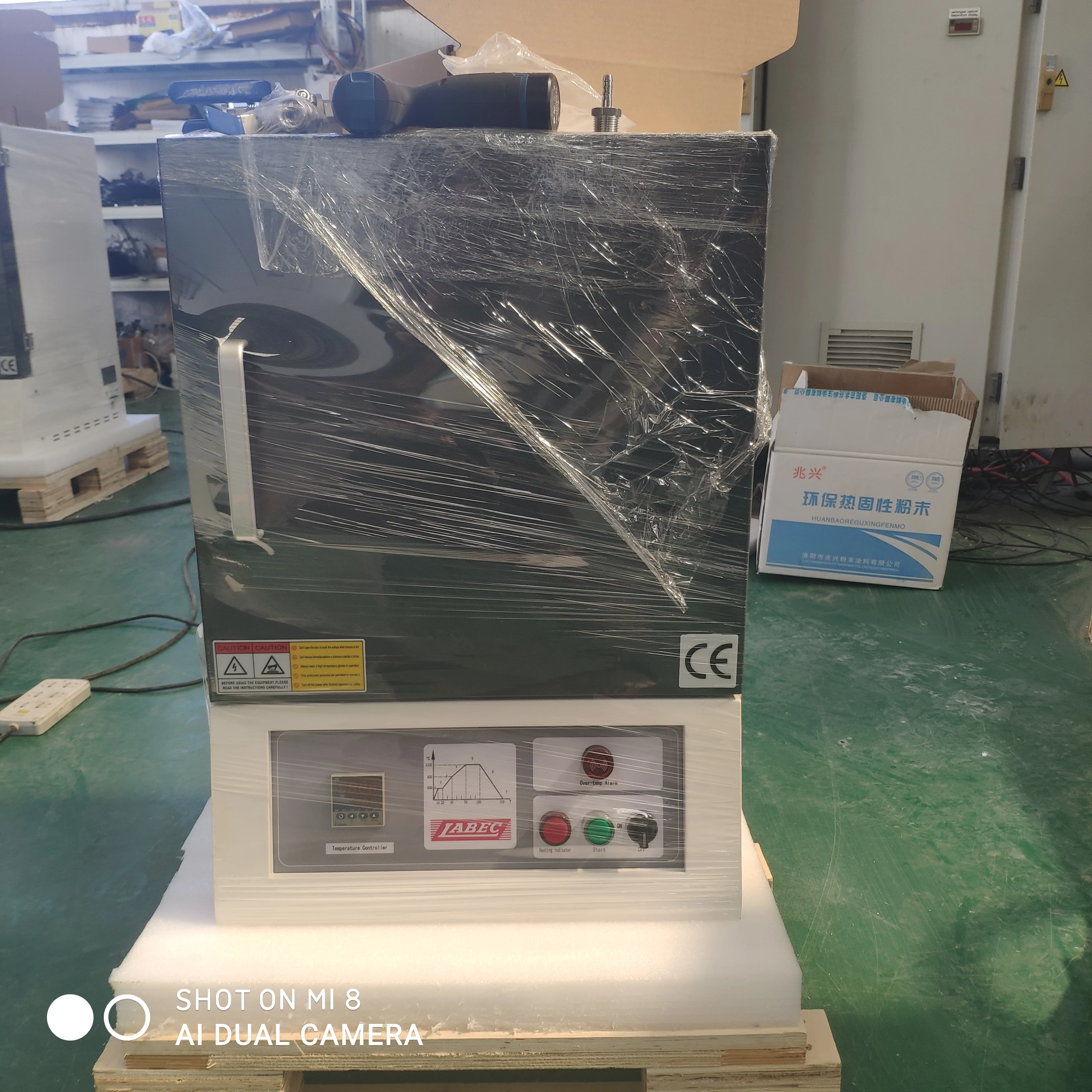 High temperature laboratory muffle tempering glass melting furnace