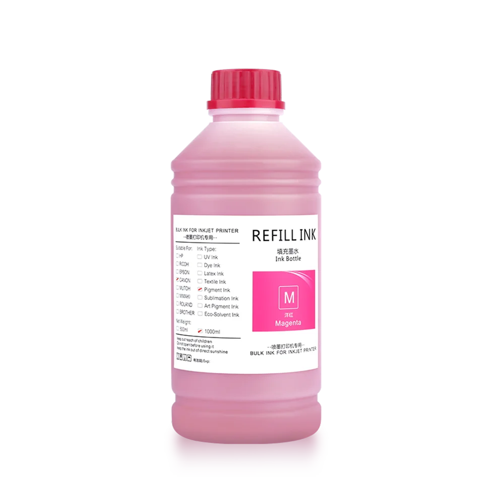 Ocbestjet For Canon PFI 1700 1000ML Mid-range Economical Pigment Ink For Canon Pro 2100 6100 1000 4000 6000 Printer