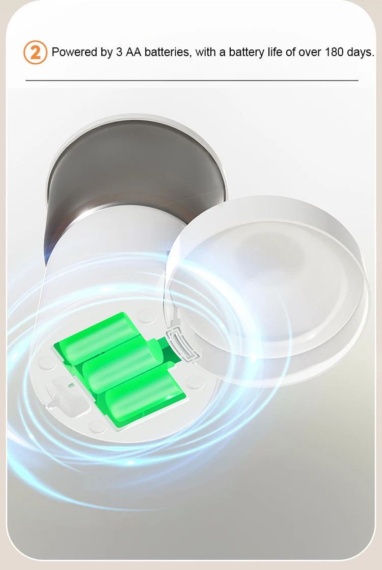 High Quality 3L Smart Pet Food Dispenser Pet Feeder Automatic Wifi App Control  Timed Cat Feeder