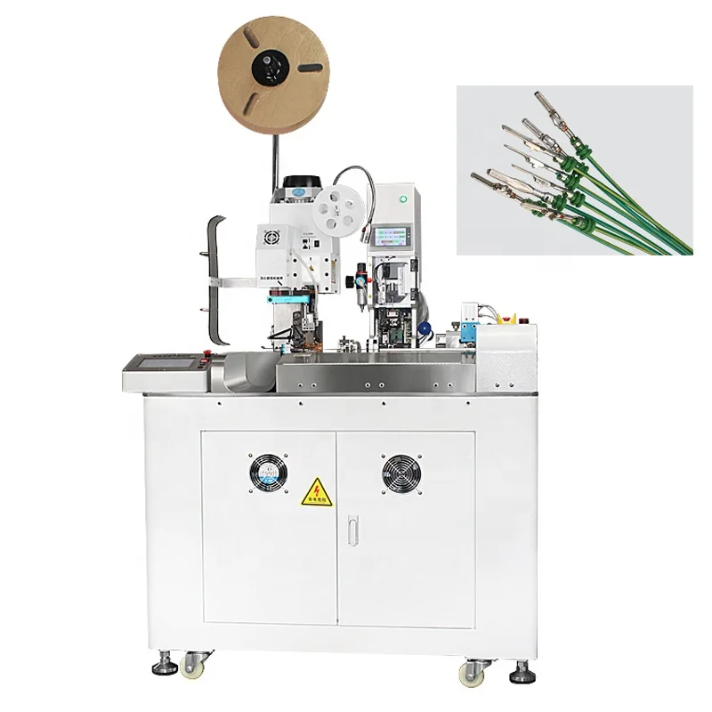 TR-10F Automatic Wire Cutting and Stripping Machine, Waterproof Plugging Terminal Machine Crimping Machine